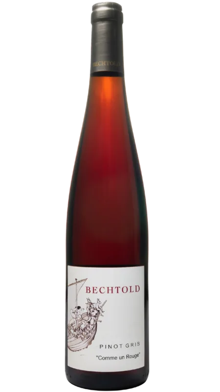 Pinot Gris Comme Un Rouge Vin Alsace Bechtold
